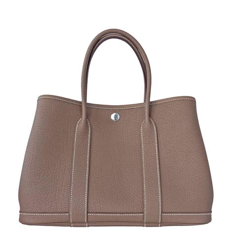 hermes garden party tpm leather|Hermes steeple bag.